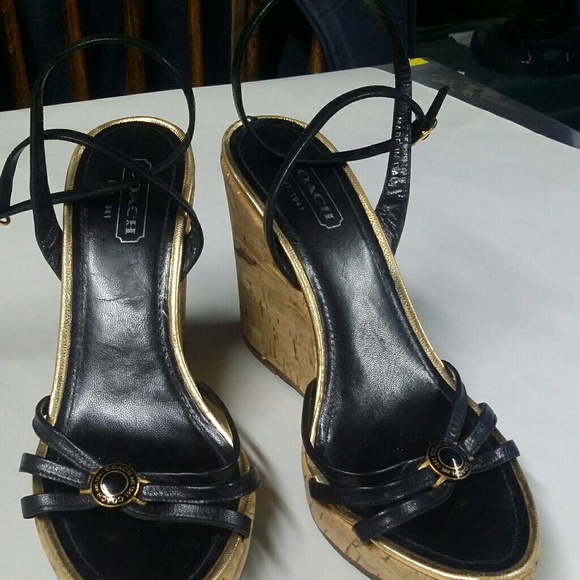 Coach strappy sandals - Picture 1 of 3